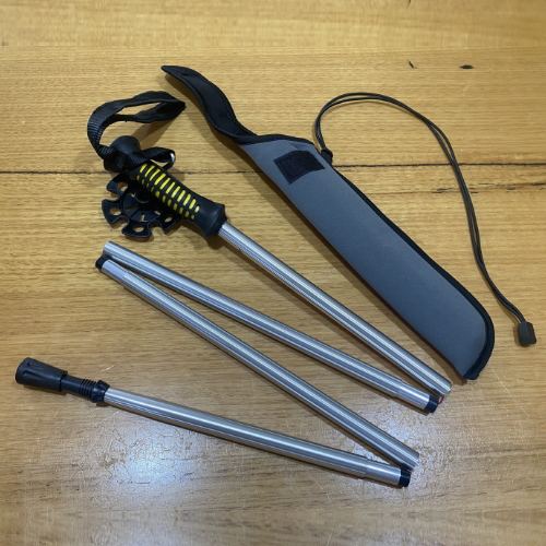 Aluminium Wading Staff with Neoprene pouch